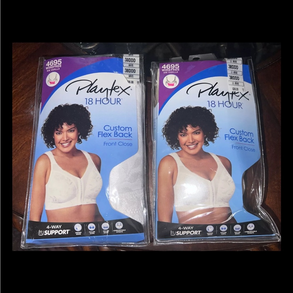 Playtex White 18 Hour Comfort Bra
